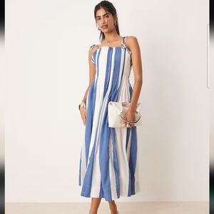 ASOS PINTUCK BODICE DRESS